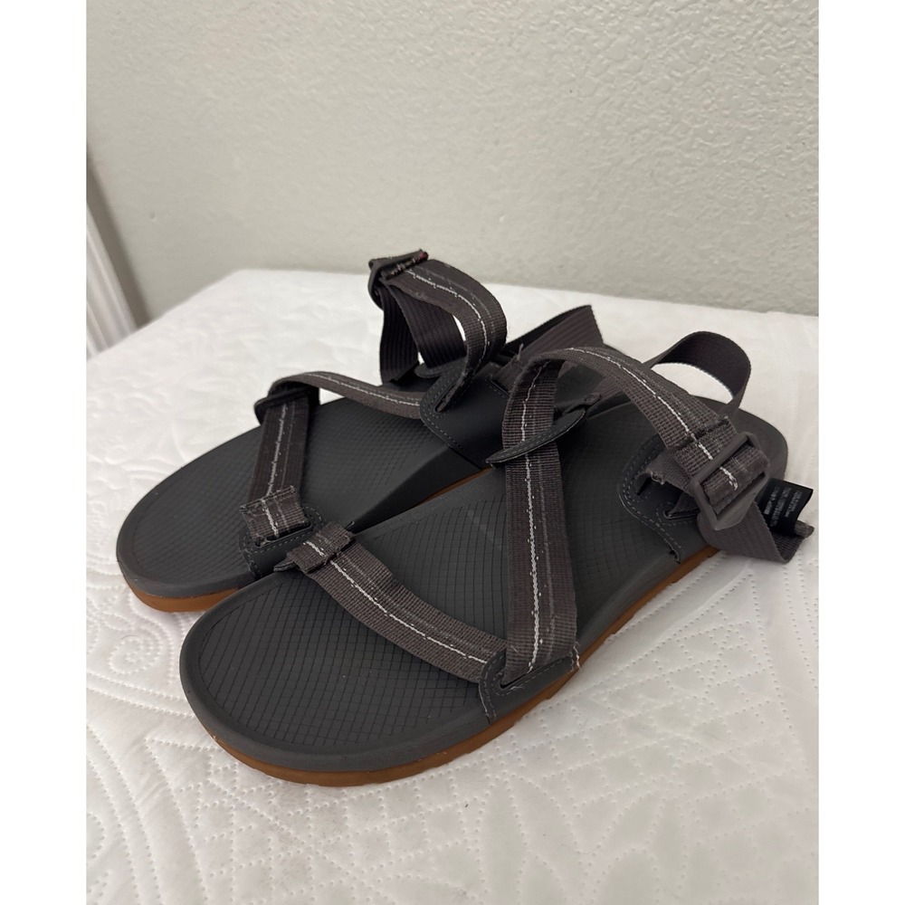 Chaco Lowdown Sandal Gray Strappy Athletic Outdoor Sport Men's Size 12